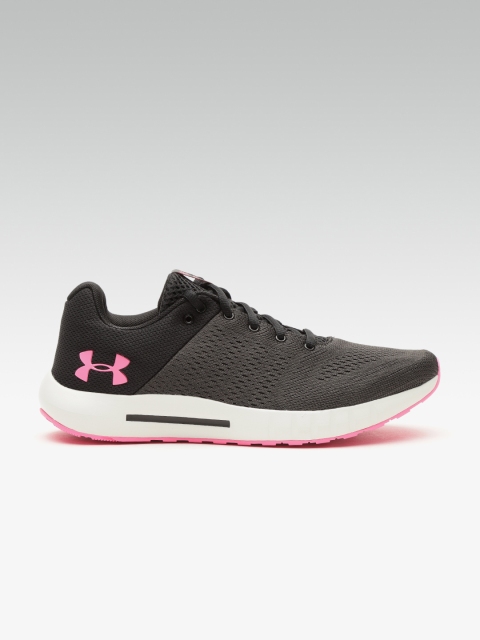 

UNDER ARMOUR Women Black Micro G Pursuit Running Shoes