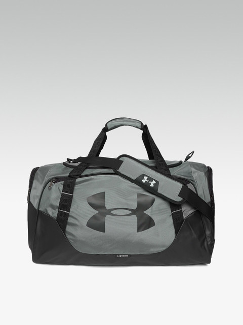

UNDER ARMOUR Unisex Grey & Black Colourblocked Undeniable 3.0 LG Duffle Bag