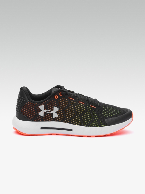 

UNDER ARMOUR Men Black Micro G Pursuit SE Running Shoes