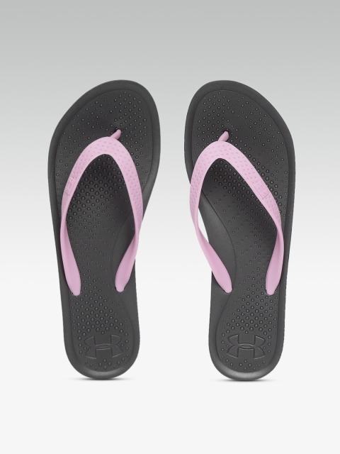 

UNDER ARMOUR Women Purple & Black AtlanticDune Thong Flip-Flops