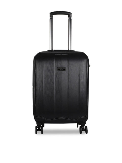 

Kenneth Cole Unisex Black Solid Cabin Trolley Bag