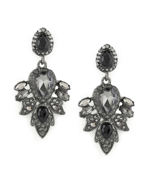 

Kazo Black Teardrop Shaped Drop Earrings