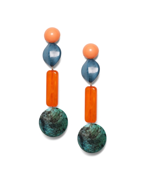 

Kazo Multicoloured Geometric Drop Earrings, Multi