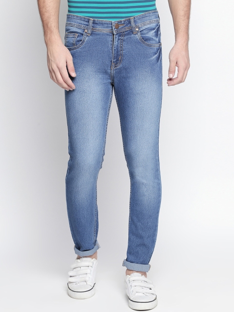 

High Star Men Blue Slim Fit Mid-Rise Clean Look Stretchable Jeans