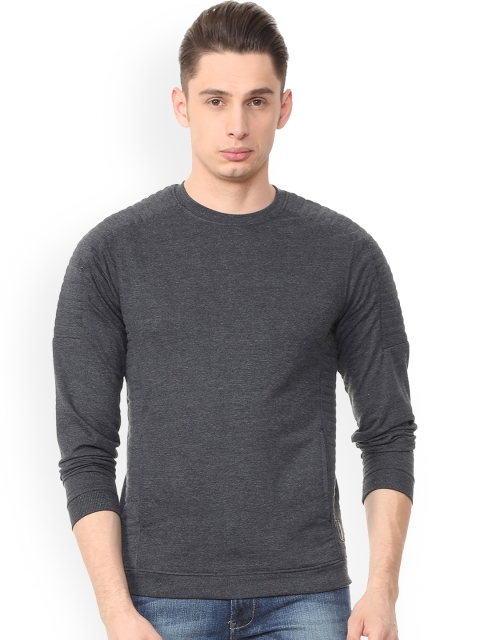 

Van Heusen Sport Men Grey Solid Sweatshirt