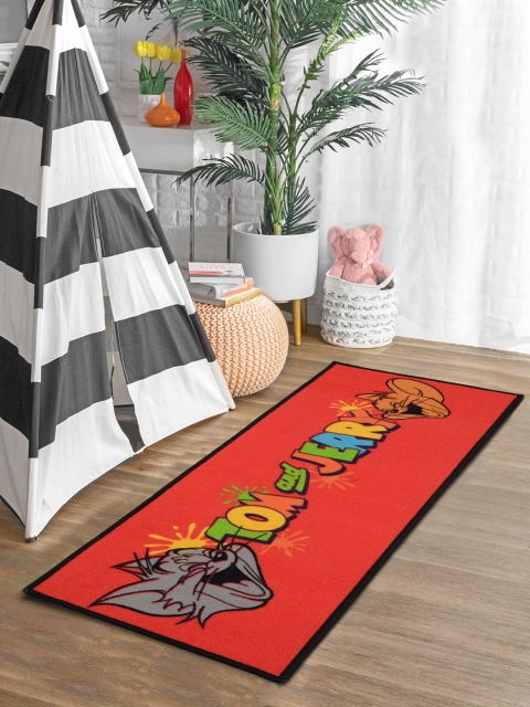 

Saral Home Kids Red Tom & Jerry Printed Floor Runner