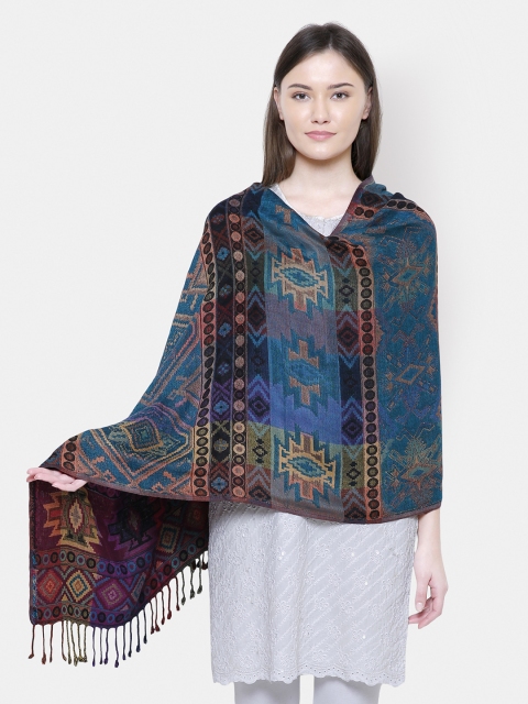 

Anekaant Women Multicoloured Woven Design Shawl, Multi