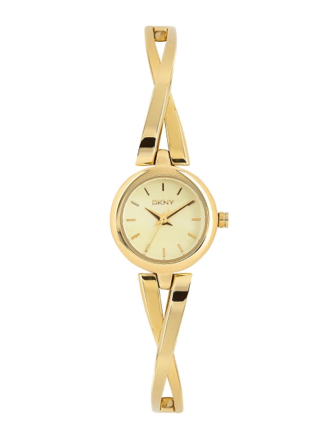 

DKNY CROSSWALK Women Gold Analogue Watch NY2170