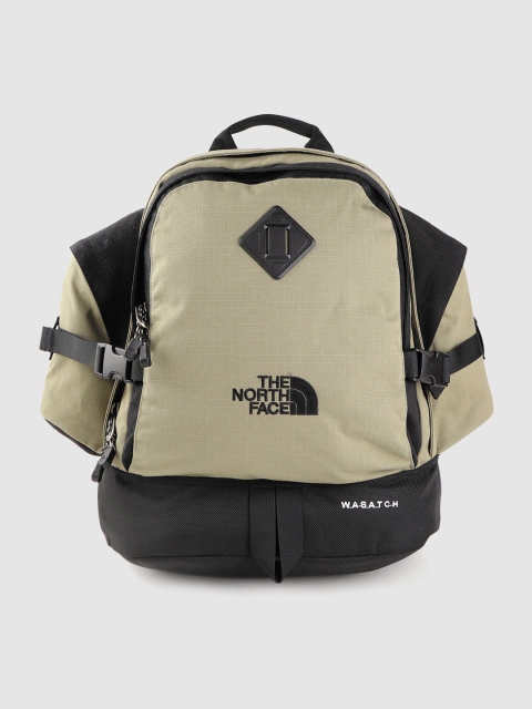 

The North Face Unisex Olive Green & Black Colourblocked Wasatch Reissue OS Laptop Backpack