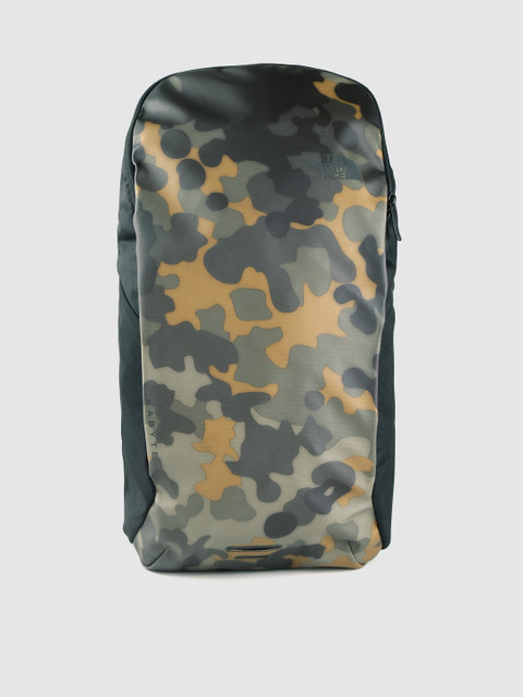 

The North Face Unisex Olive Green & Black Camouflage Print Kabyte Laptop Backpack