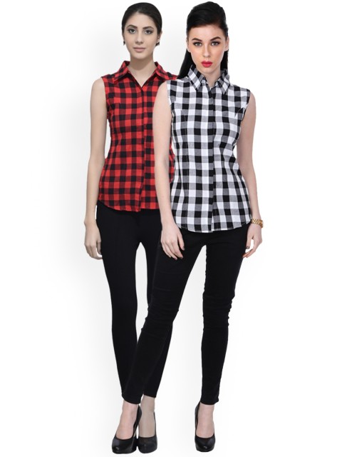 

Scorpious Women Pack of two Shirts, Red