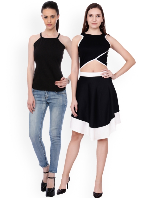 

Scorpius Women Pack of 2 Tops, Black