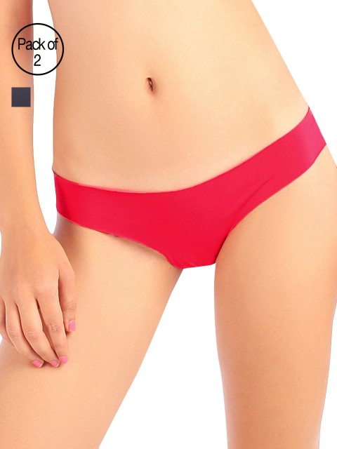 

Candyskin Women Pack of 2 Briefs, Red