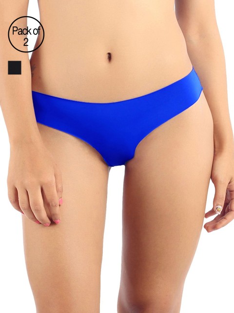 

Candyskin Women Pack of Two Briefs, Blue
