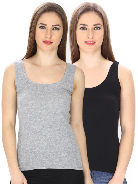 

Friskers Women Pack of 2 Tops, Black