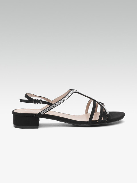 

DOROTHY PERKINS Women Black Embellished Heels