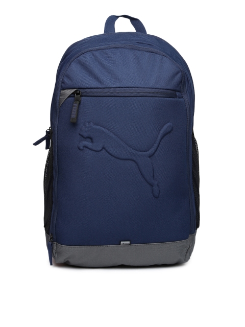 

PUMA Unisex Navy Buzz Backpack, Navy blue