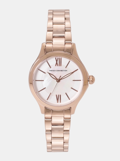 

French Connection Women Off-White Analogue Watch FCS1009RGM