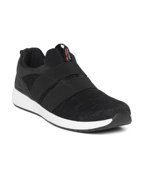 

Red Tape Men Black Walking Shoes