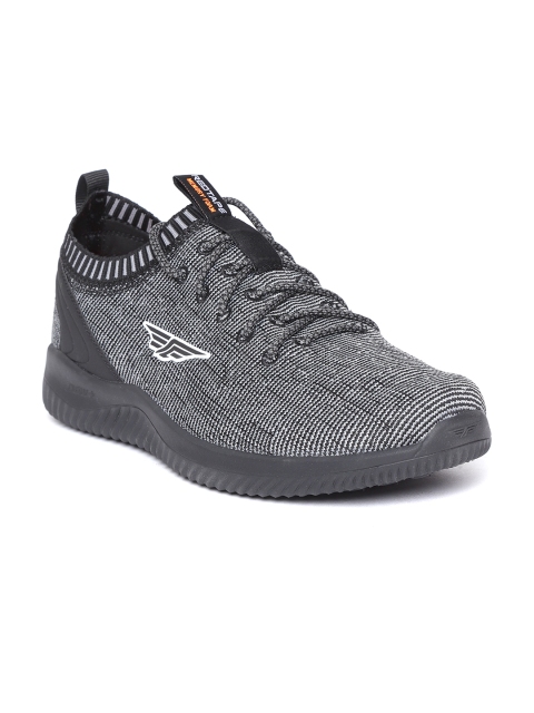 

Red Tape Men Black & Grey Walking Shoes