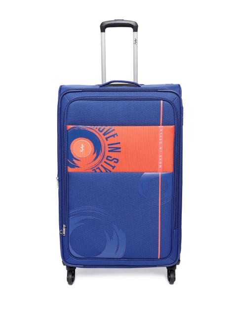 

SKYBAGS Blue Printed CELEB 4W EXP STROLLY 79 ZAFFRE Cabin Trolley Bag