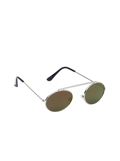 

EPICINK hob Women Mirrored Oval Sunglasses EPSG-5716403, Olive