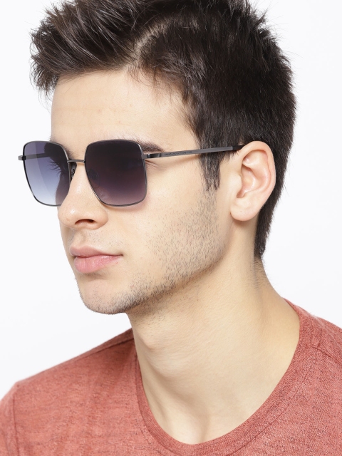 

United Colors of Benetton Unisex Square Sunglasses BE7001MI, Navy blue
