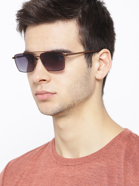 

United Colors of Benetton Unisex Rectangle Sunglasses BE7006MI, Grey