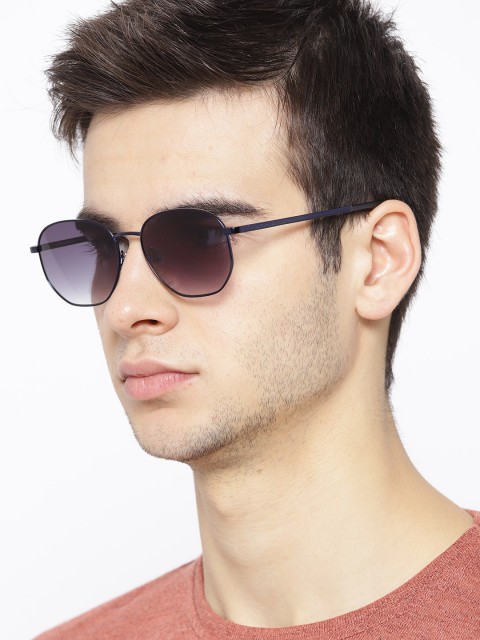 

United Colors of Benetton Unisex Oval Sunglasses BE7002MI, Blue