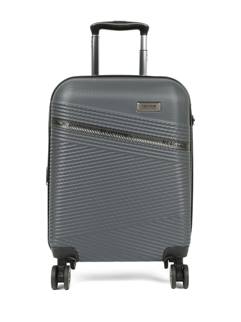 

Kenneth Cole Reaction Grey Textured 20" Cabin Trolley Suitcase