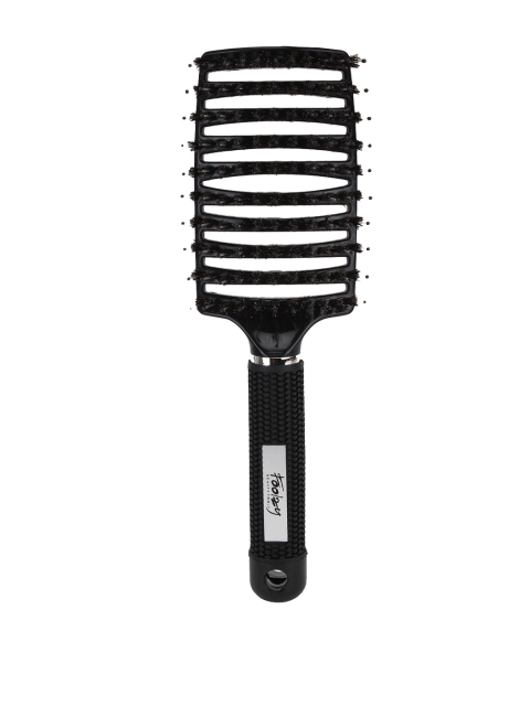 

Foolzy Curved Vented Styling Hair Brush - Black