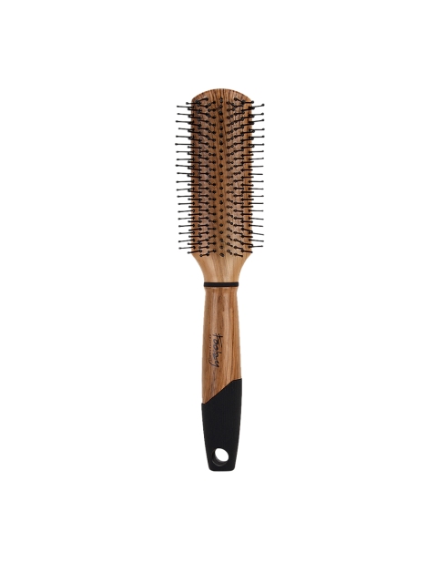 

Foolzy Women Brown Wooden Flat Hair Brush