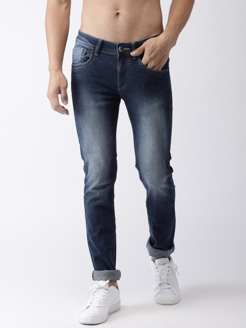 

Flying Machine Men Blue Skinny Fit Low-Rise Clean Look Stretchable Jeans
