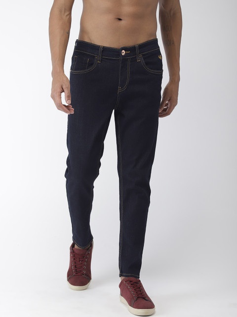

Flying Machine Men Blue Skinny Fit Mid-Rise Clean Look Stretchable Jeans