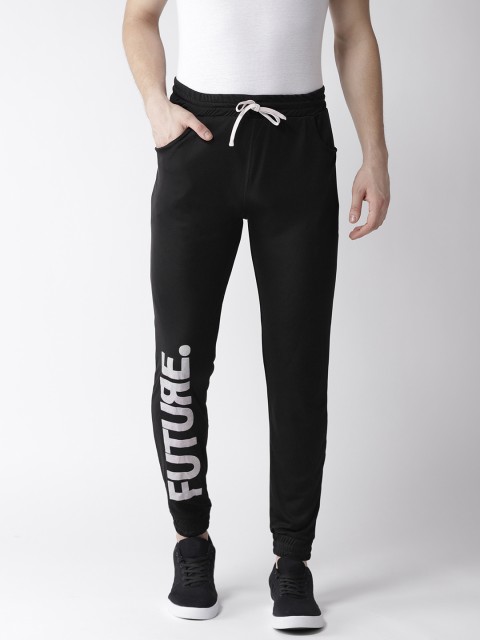 

Hubberholme Men Black Solid Slim Fit Joggers