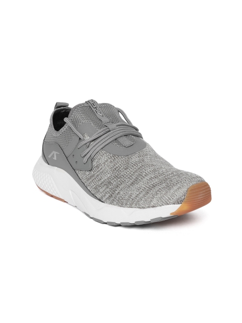 

Alcis Women Grey Melange Running Shoes