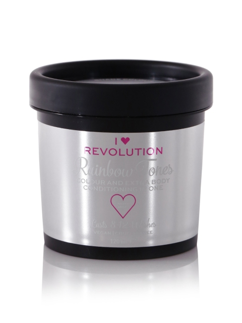 

Makeup Revolution London Rainbow Tones Hair Colour- Silver Angel 30200 120ml