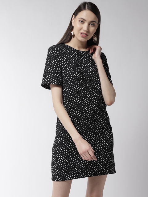 

Marks & Spencer Women Black & White Printed Sheath Dress