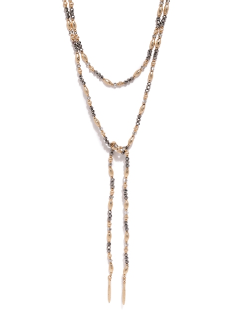 

Accessorize Gold-Toned Beaded Necklace
