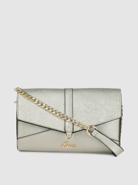 

Lavie Metallic-Toned Solid Sling Bag