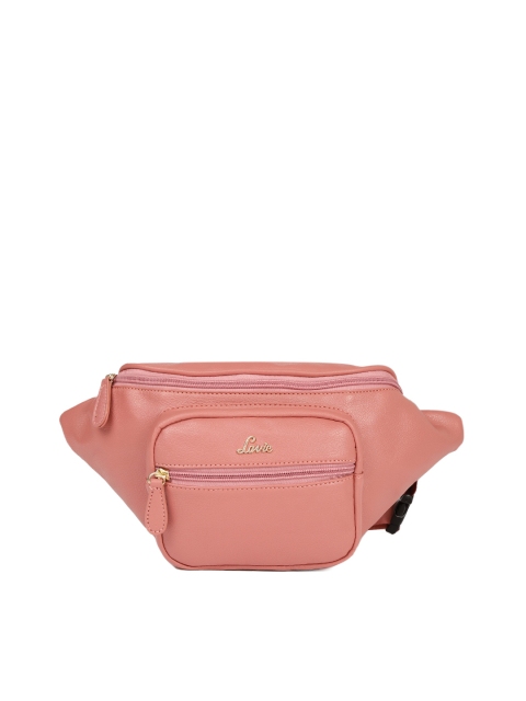 

Lavie Women Pink Solid Waist Pouch