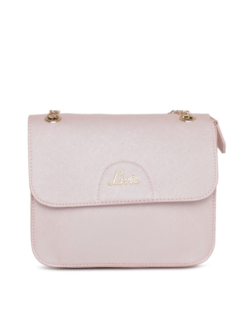 

Lavie Pink Solid Sling Bag