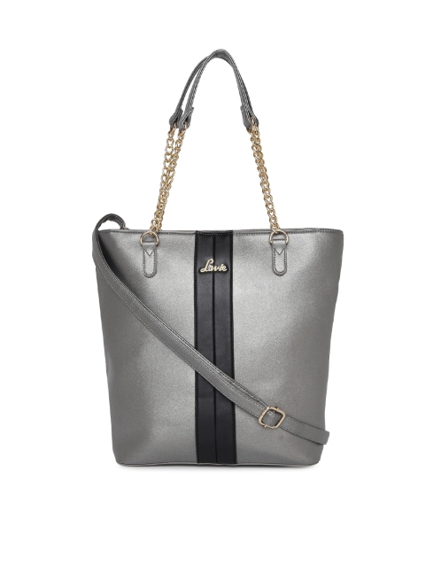 

Lavie Silver-Toned Solid Shoulder Bag