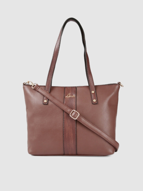 

Lavie Brown Solid Shoulder Bag