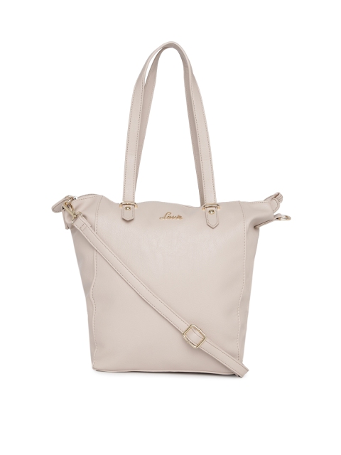

Lavie Beige Solid Shoulder Bag