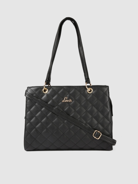 

Lavie Black Solid Shoulder Bag