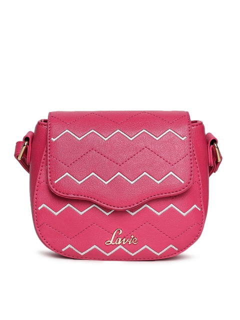 

Lavie Pink Printed Sling Bag