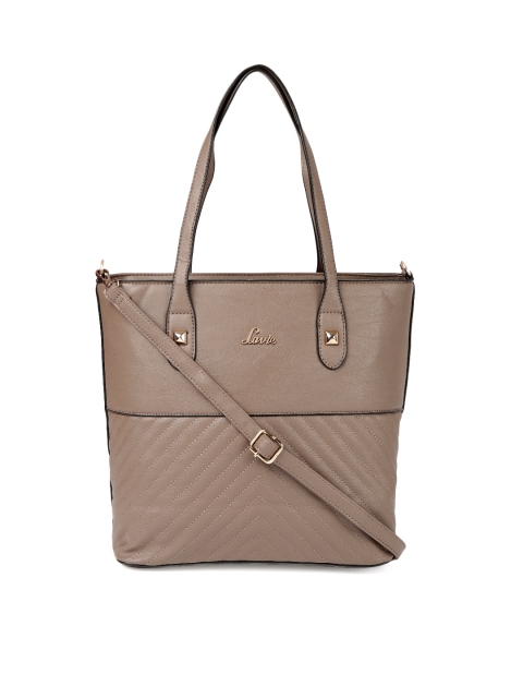

Lavie Taupe Textured Shoulder Bag