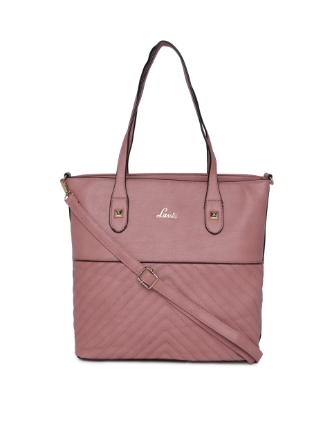 

Lavie Pink Solid Shoulder Bag