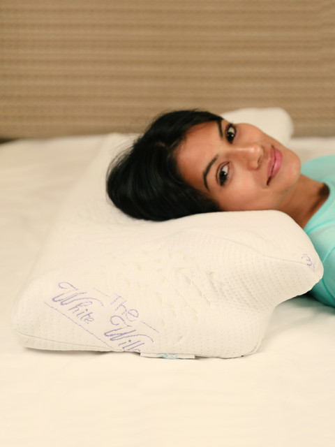 

The White Willow White Special Cervical Contour Orthopedic Memory Foam Pillow